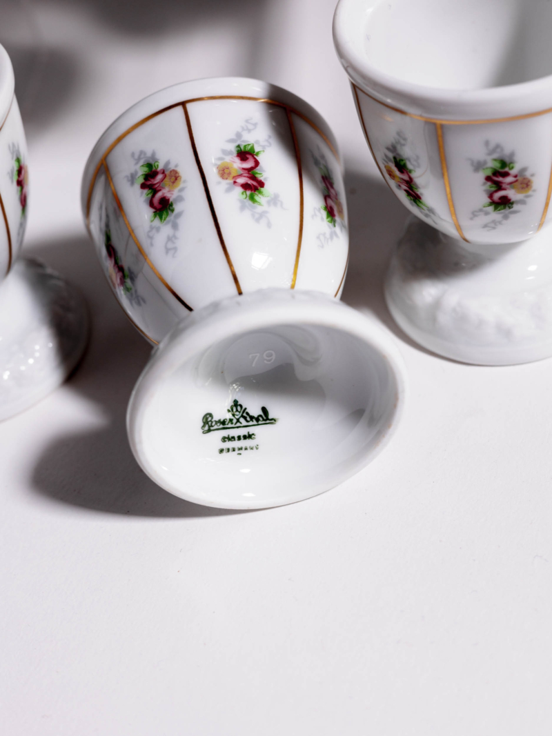 Kieliszki do jajek Rosenthal Maria Poesia lata 90te