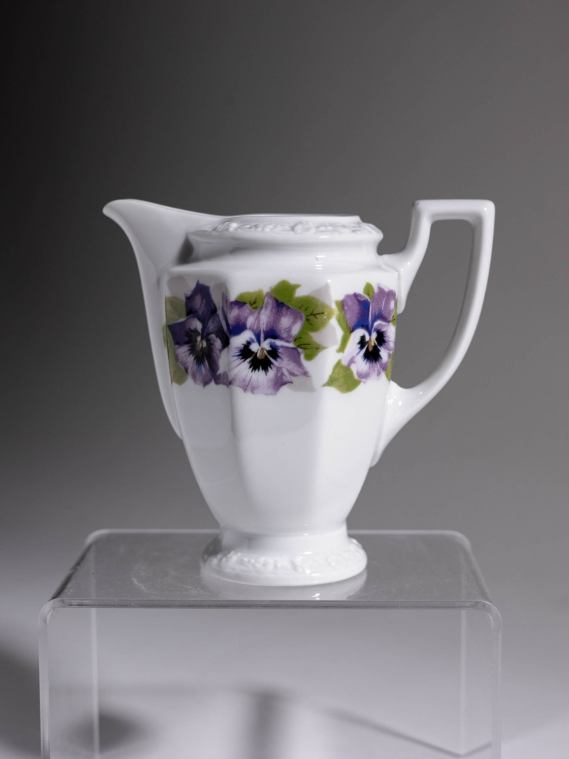 Porcelanowy mlecznik Rosenthal Maria Bratki lata 70te