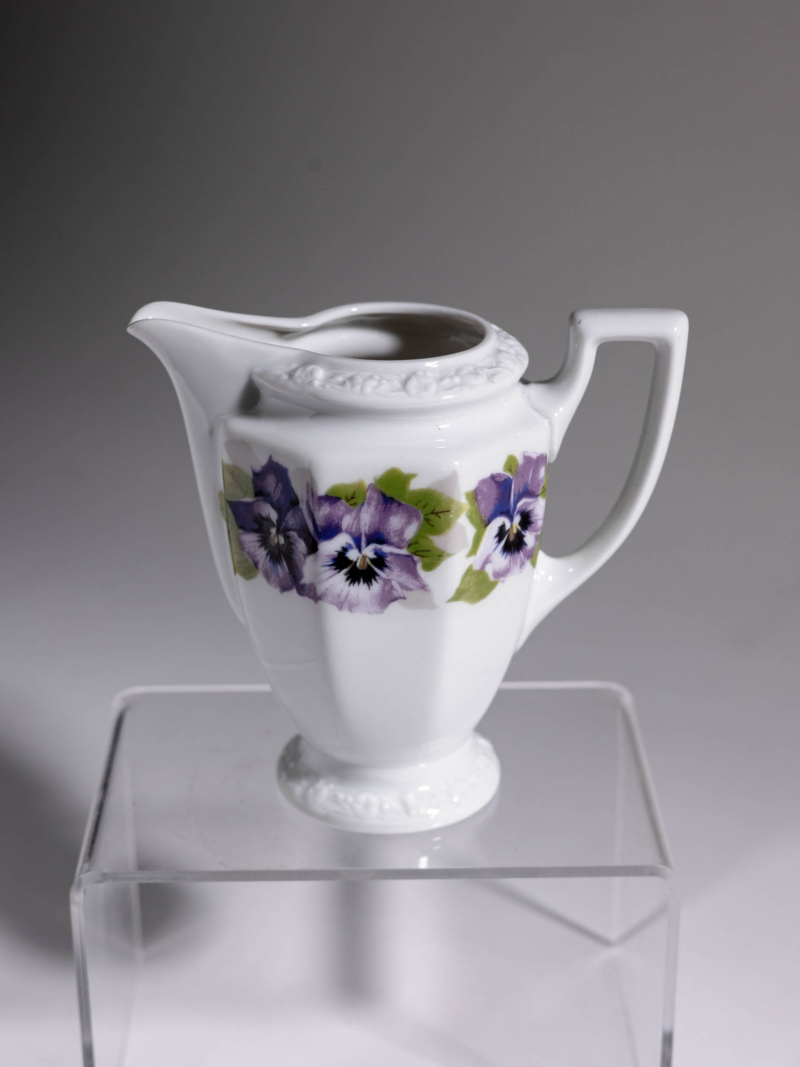 Porcelanowy mlecznik Rosenthal Maria Bratki lata 70te