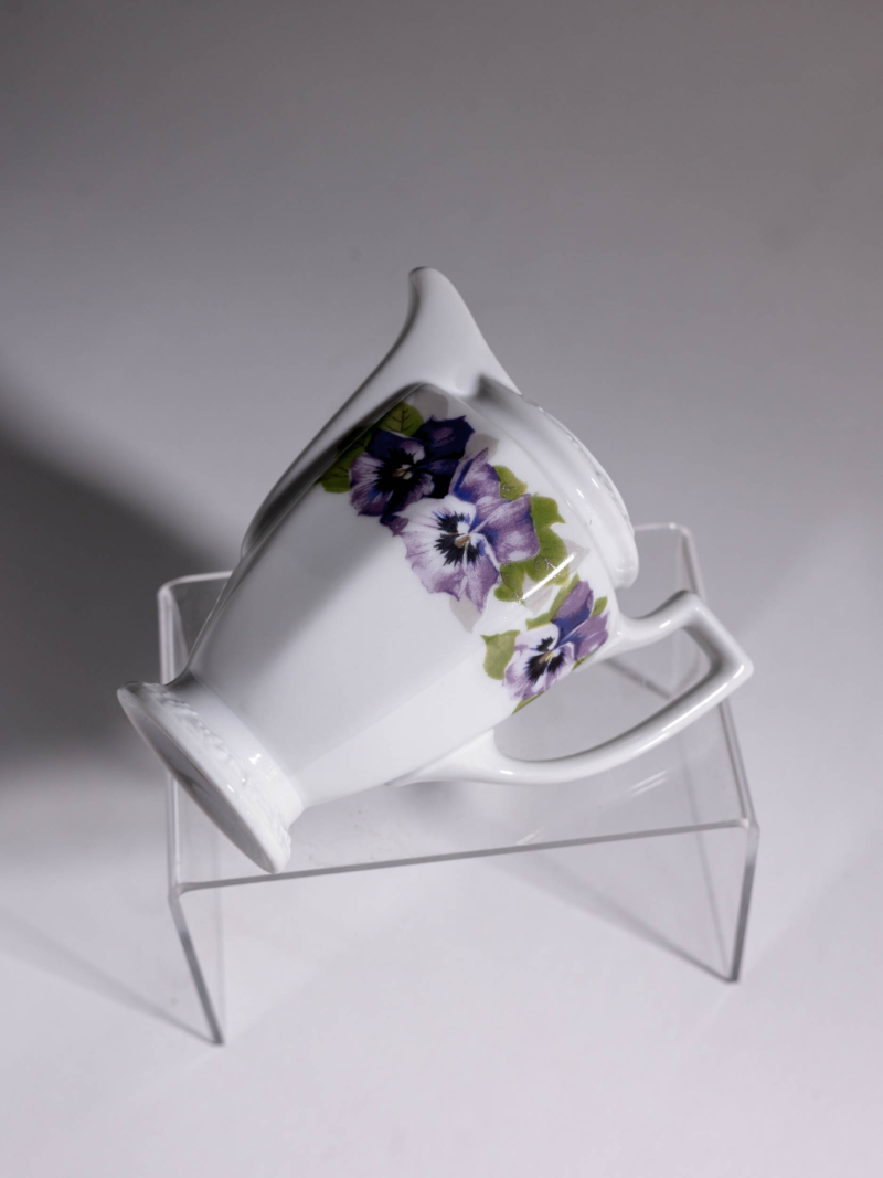 Porcelanowy mlecznik Rosenthal Maria Bratki lata 70te