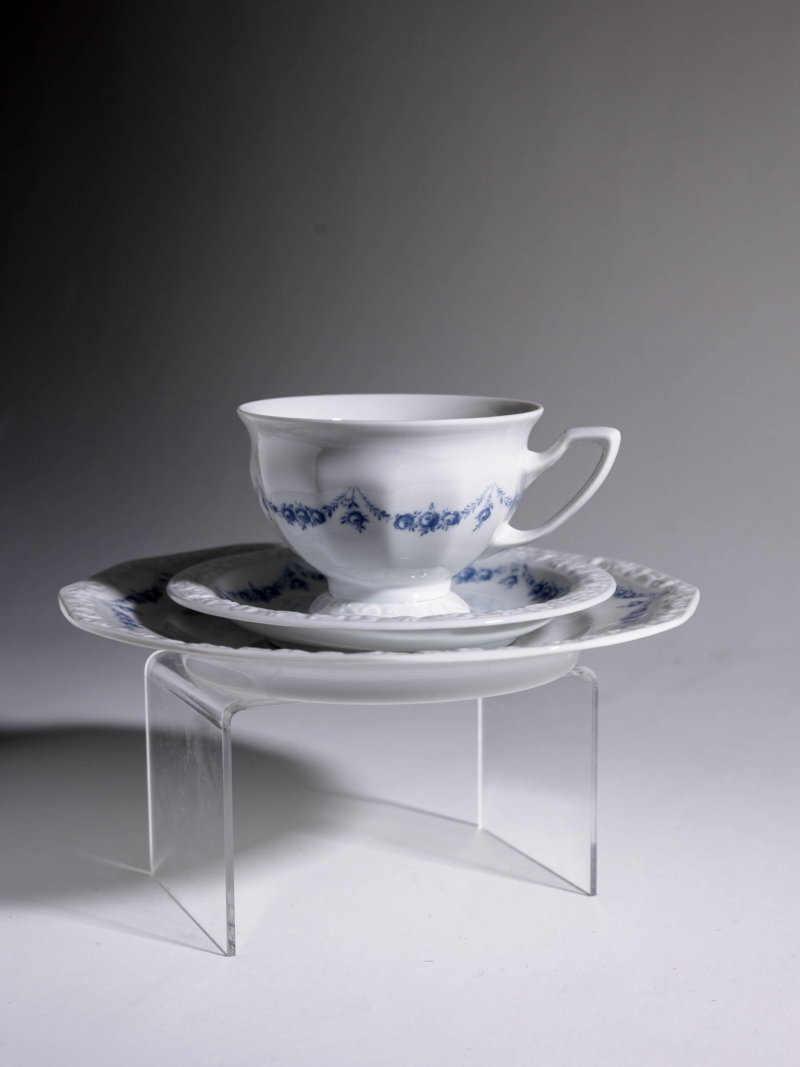 Trio śniadaniowe Rosenthal Maria Blau lata 70te