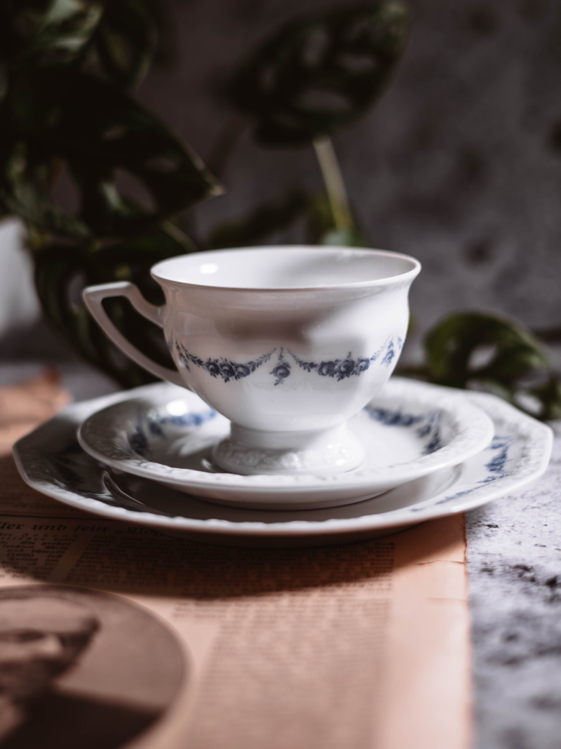 Trio śniadaniowe Rosenthal Maria Blau lata 70te