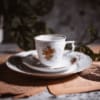 Filiżanki do kawy Rosenthal Sanssouci Gold Rose lata 70te