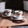Duo do espresso Rosenthal Romanze lata 70te