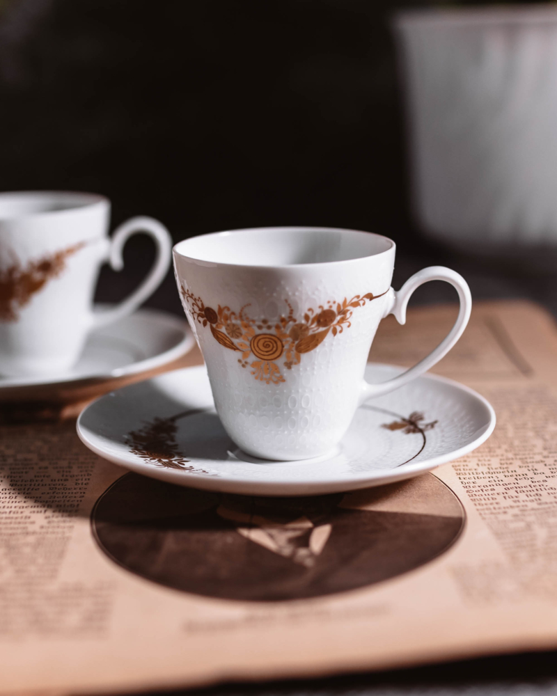 Duo do espresso Rosenthal Romanze lata 70te