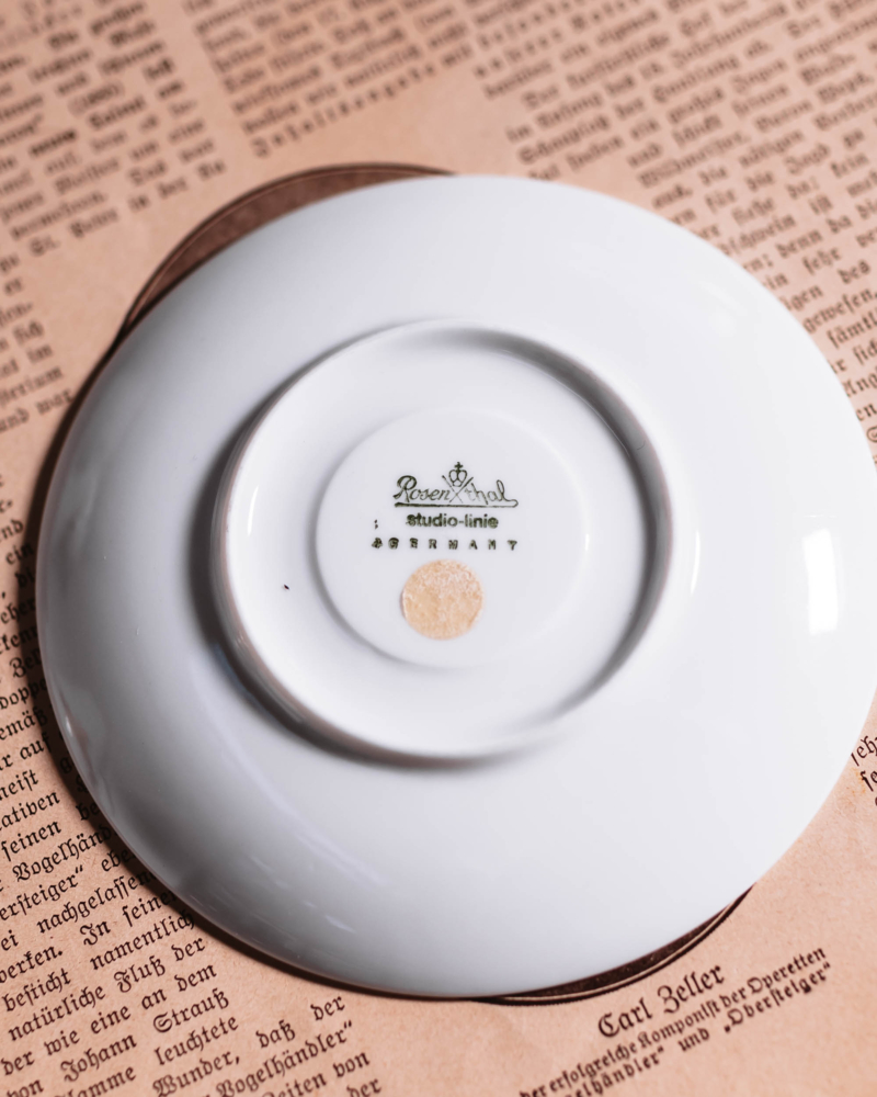 Duo do espresso Rosenthal Romanze lata 70te