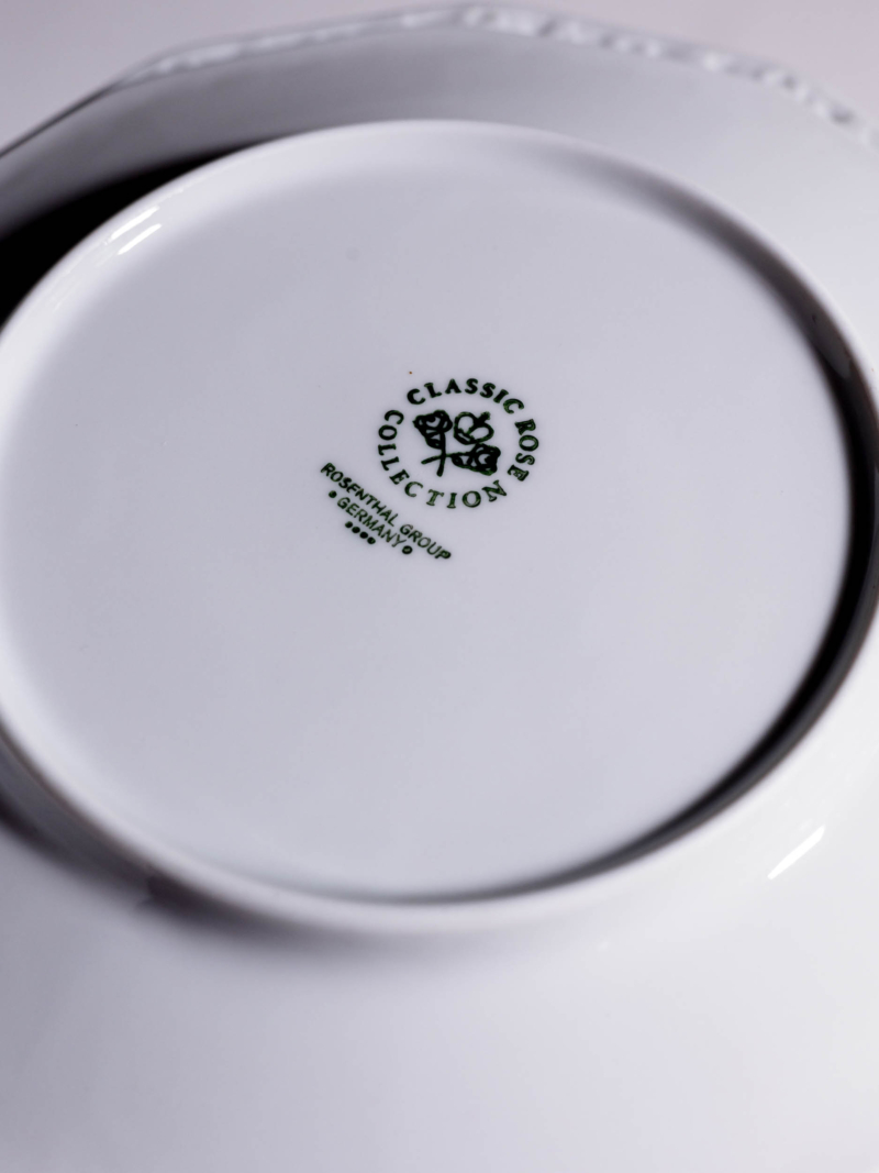 Komplet 6 talerzy deserowych Rosenthal Maria Bratki lata 70te