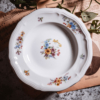 Talerze głębokie Rosenthal Chippendale kwiaty lata 40te