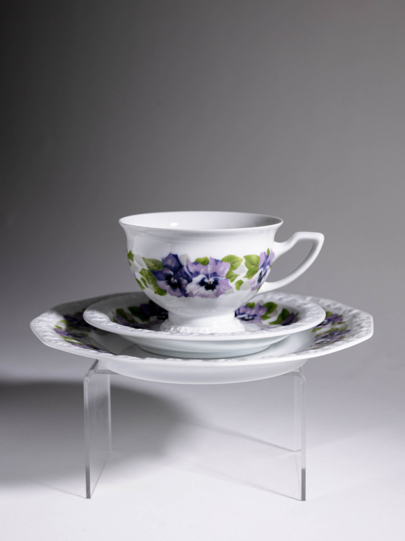 Trio śniadaniowe Rosenthal Maria Bratki