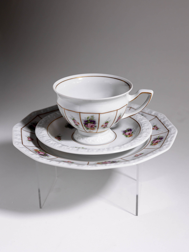 Trio kawowe Rosenthal Maria Poesia lata 90te