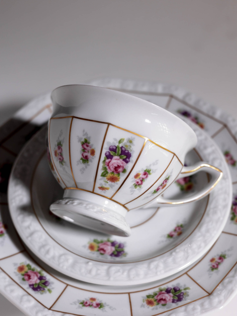 Trio kawowe Rosenthal Maria Poesia lata 90te