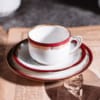 trio-ohme-20te-20250507-0295 Porcelanowe trio śniadaniowe Ohme Szczawienko Rose lata 20te