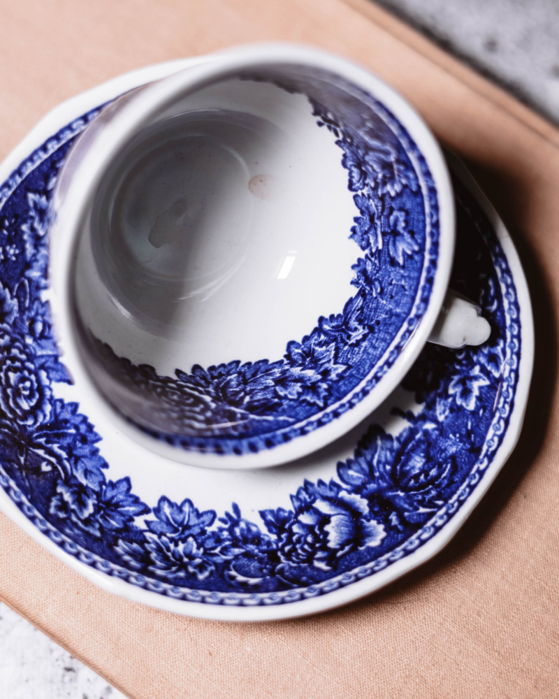 Duo kawowe Arabia Finland Landscape lata 50te