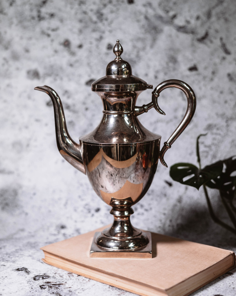 Platerowany środek stołu w stylu Art Deco lata 30te