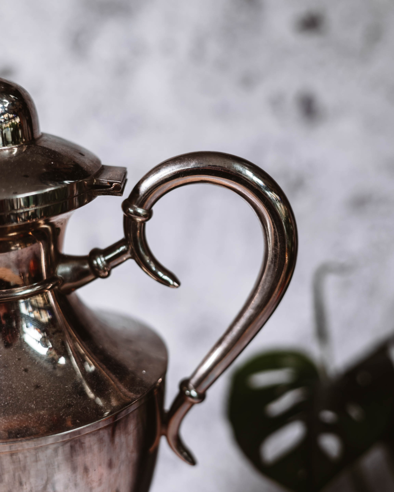 Platerowany środek stołu w stylu Art Deco lata 30te