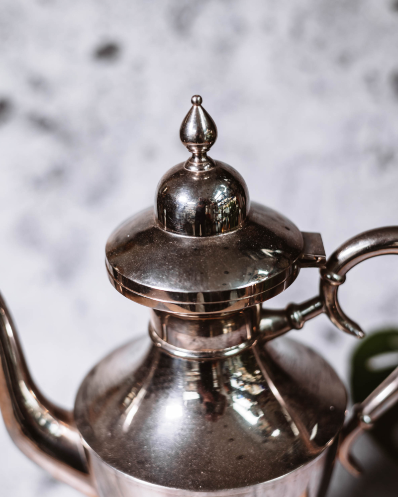 Platerowany środek stołu w stylu Art Deco lata 30te