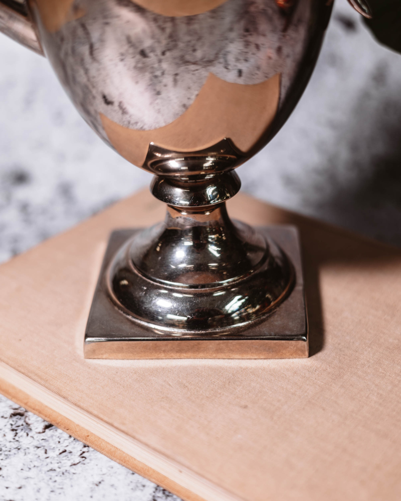 Platerowany środek stołu w stylu Art Deco lata 30te