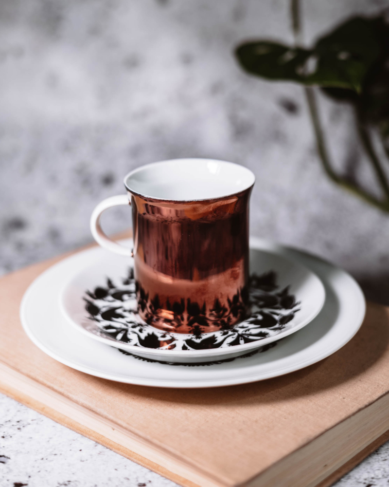 Trio śniadaniowe Rosenthal Berlin Hilton lata 70te