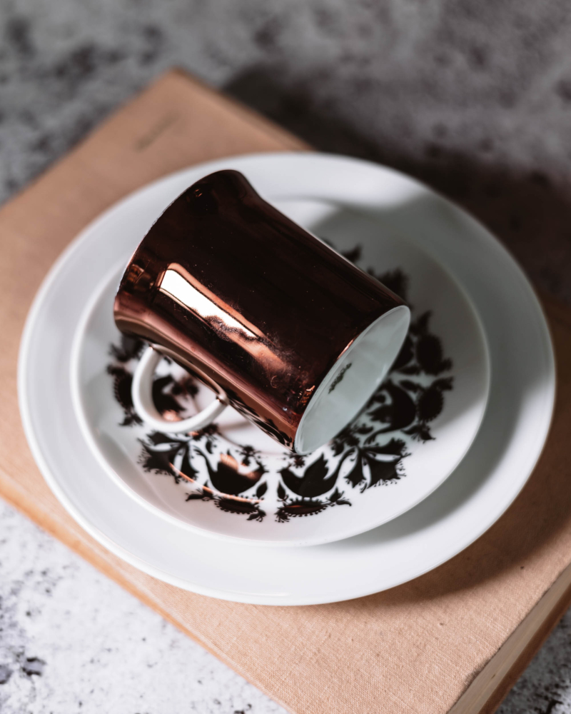 Trio śniadaniowe Rosenthal Berlin Hilton lata 70te