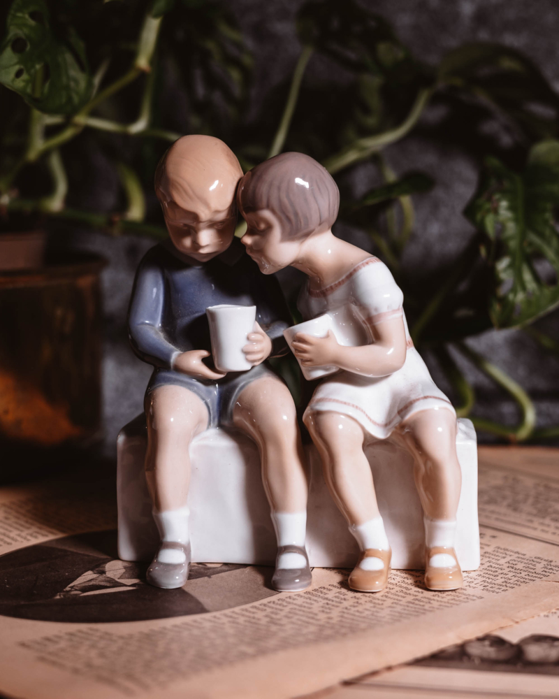 Figurka parki dzieci Bing Grondhal lata 1915-1947 rok