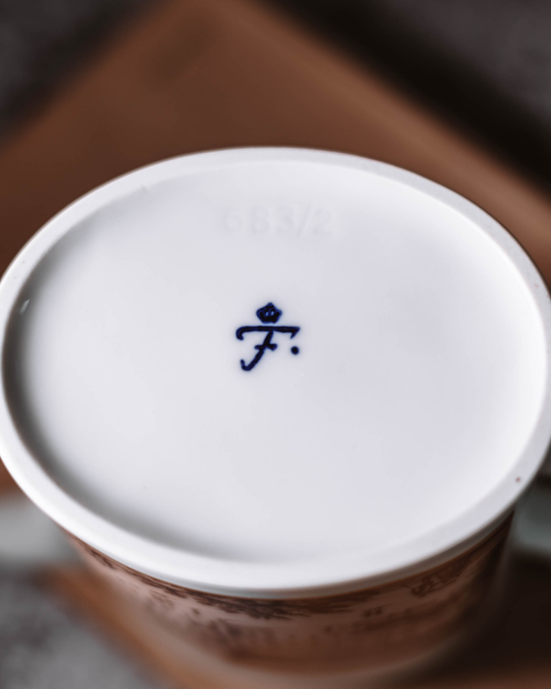 Imbryk do espresso Furstenberg Braunschweig lata 80te