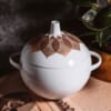 Duża bomboniera Rosenthal Lotus Gold lata 70te