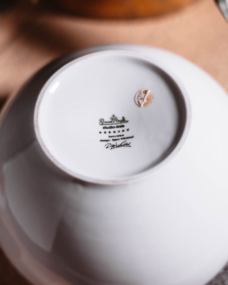 Duża bomboniera Rosenthal Lotus Gold lata 70te