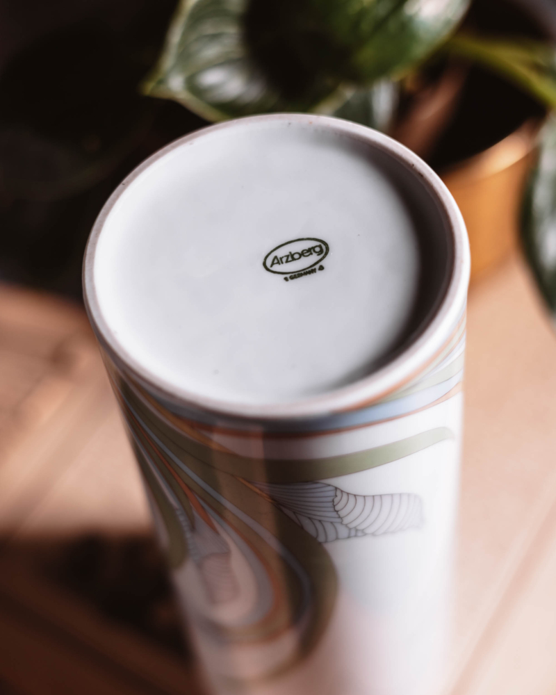 Porcelanowy wazon Arzberg lata 80te