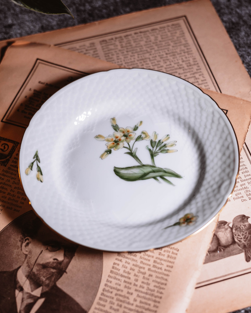 Ręcznie malowane trio Bing & Grondahl lata 50te