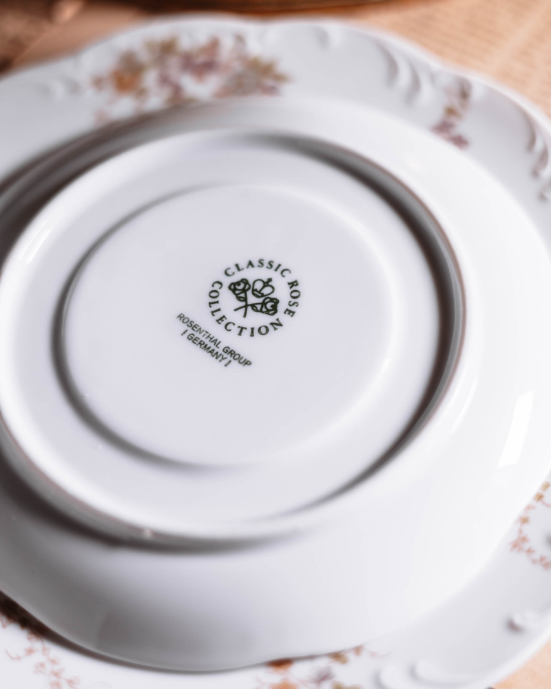 Trio śniadaniowe Rosenthal Monbijou Fortuna lata 70te