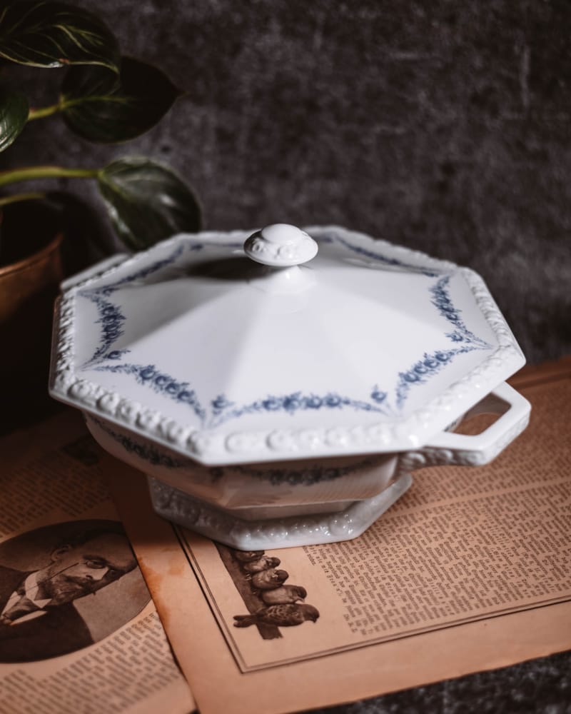waza-rosenthal-maria-blau-lata-70te-20250821-0064 Porcelanowa waza Rosenthal Maria Blau lata 70te