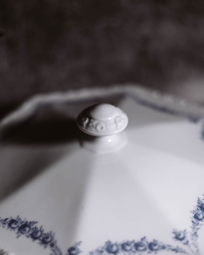 waza-rosenthal-maria-blau-lata-70te-20250821-0066 Porcelanowa waza Rosenthal Maria Blau lata 70te