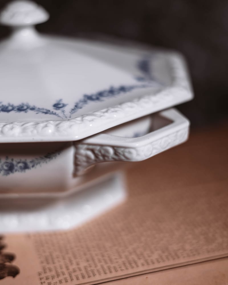 waza-rosenthal-maria-blau-lata-70te-20250821-0067 Porcelanowa waza Rosenthal Maria Blau lata 70te