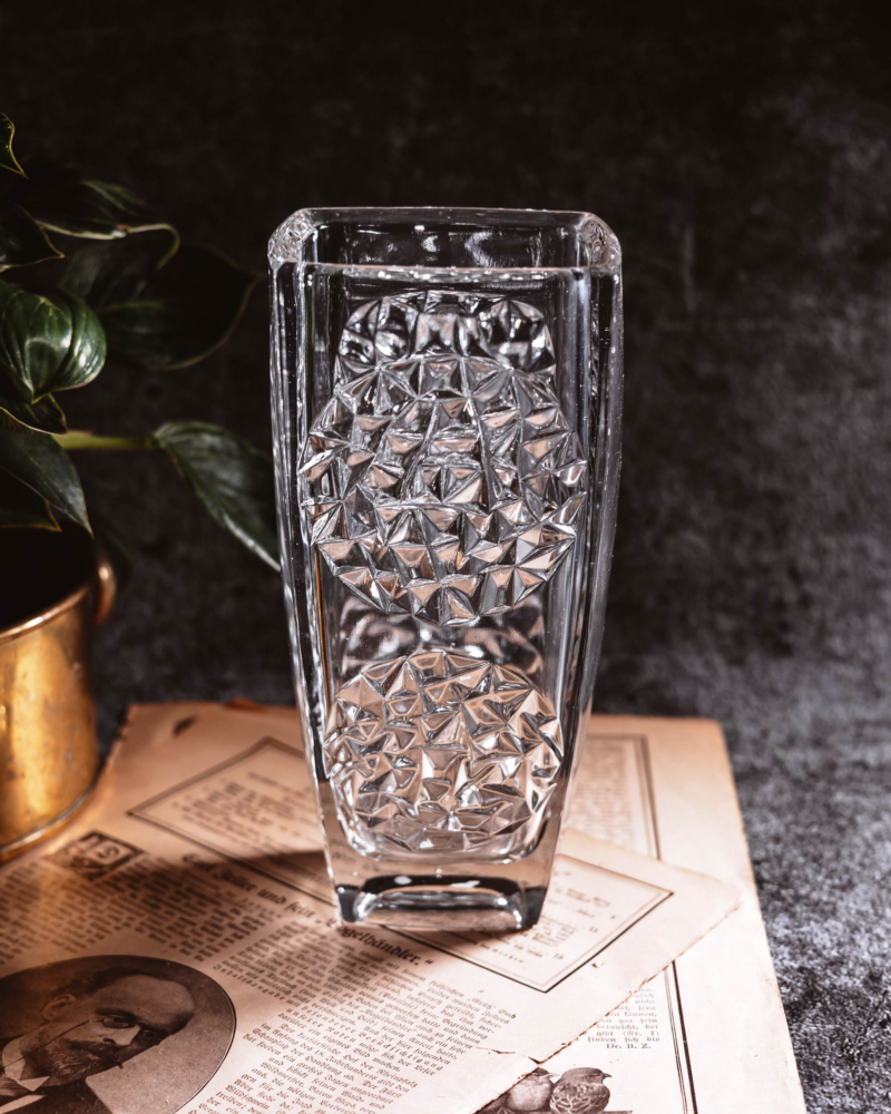 Wazon kolekcjonerski Sklo Union Rudolf Jurnikl 1964 rok