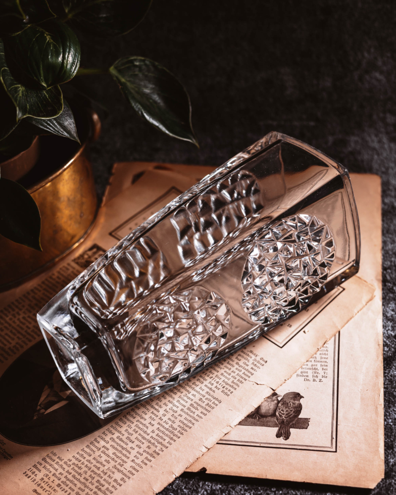 Wazon kolekcjonerski Sklo Union Rudolf Jurnikl 1964 rok