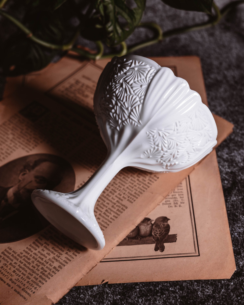 Cukiernica wachlarze lattimo HSG Ząbkowice lata 70te