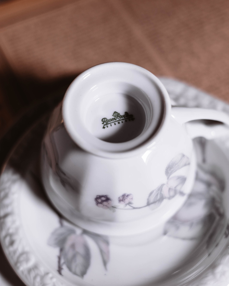 Trio kawowe Rosenthal Maria Jeżyna lata 60te