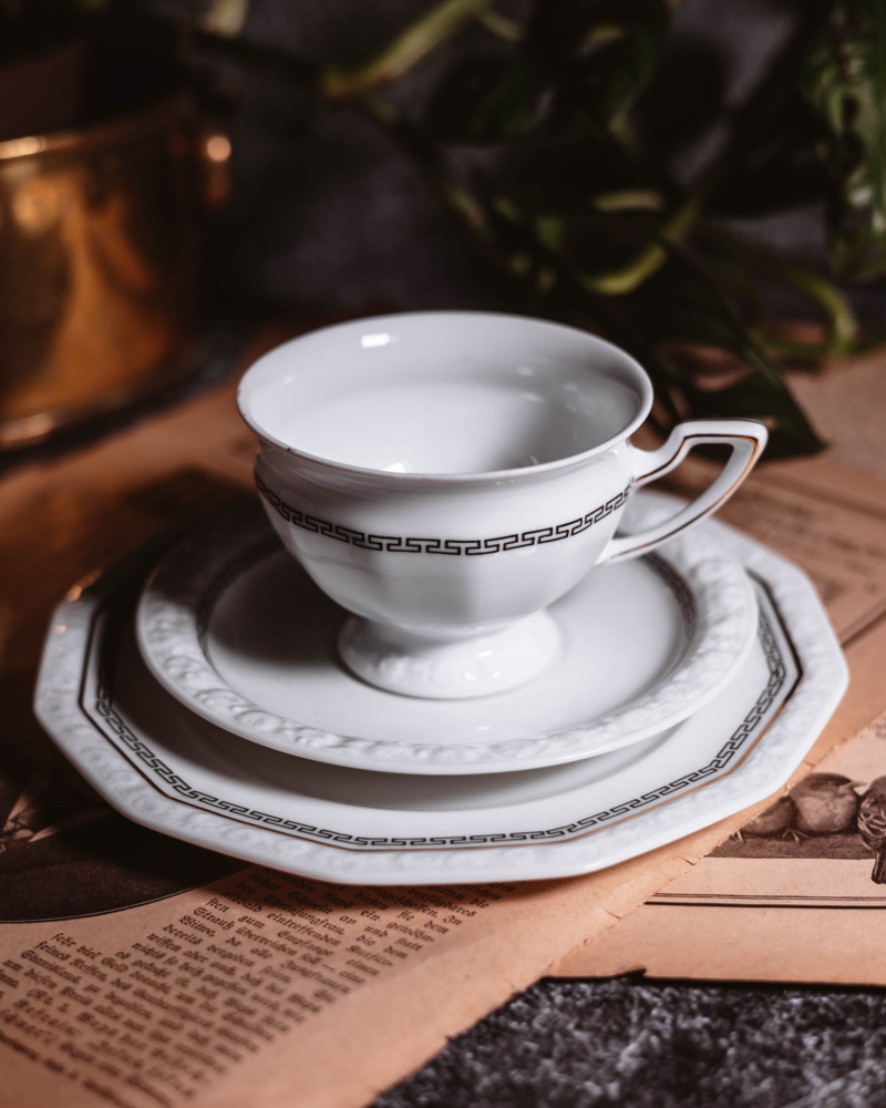 Trio kawowe Rosenthal Maria Ornament 1927 rok