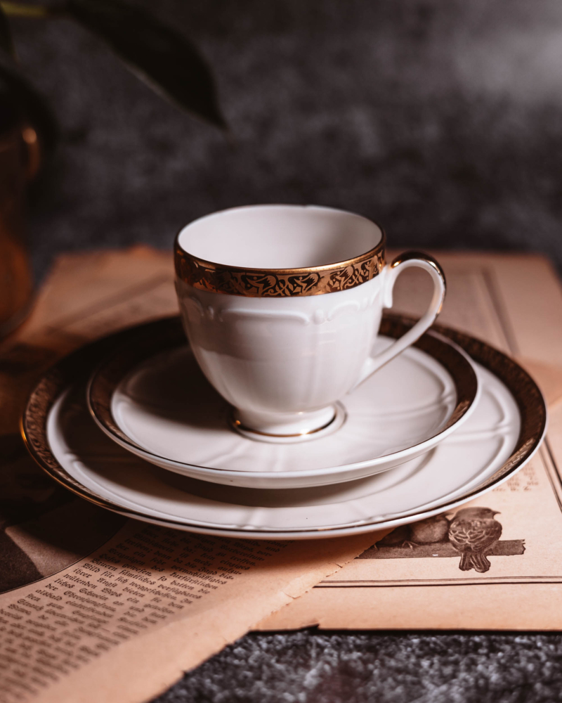 Trio śniadaniowe KP Karlskrona lata 50te