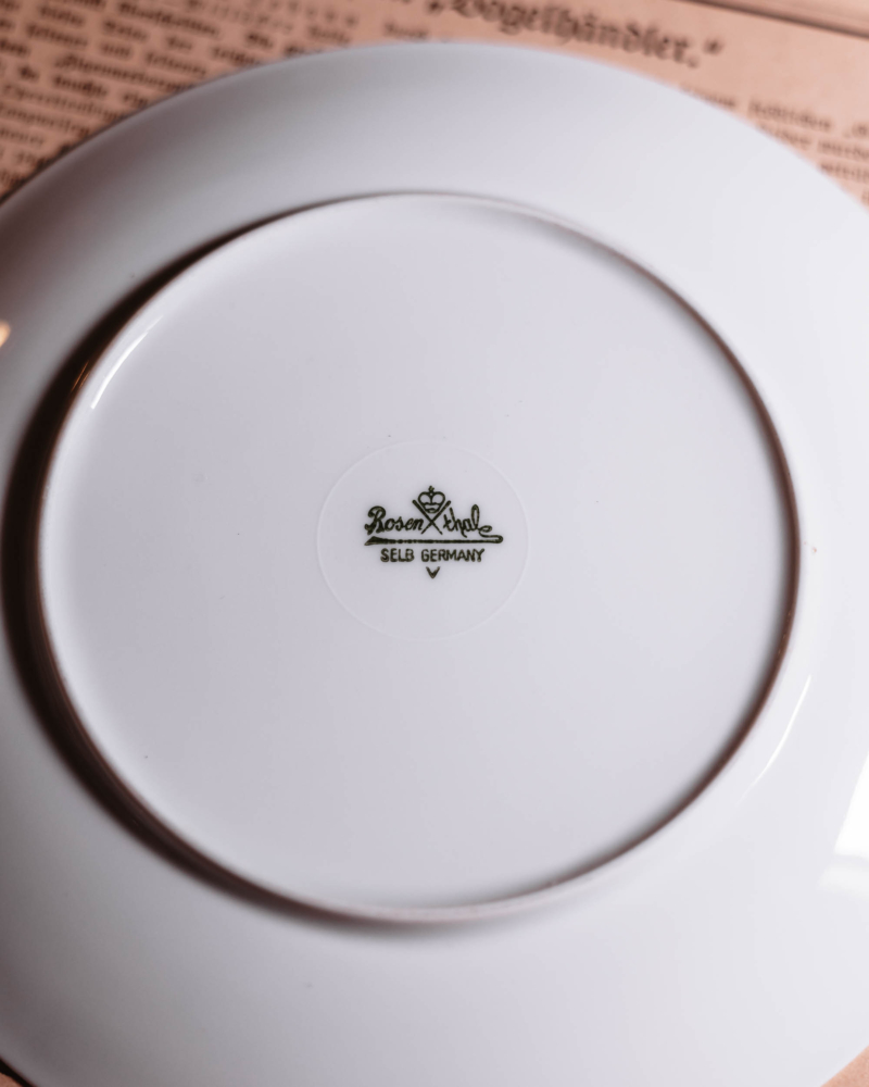 Trio śniadaniowe Rosenthal w masie perłowej lata 40te