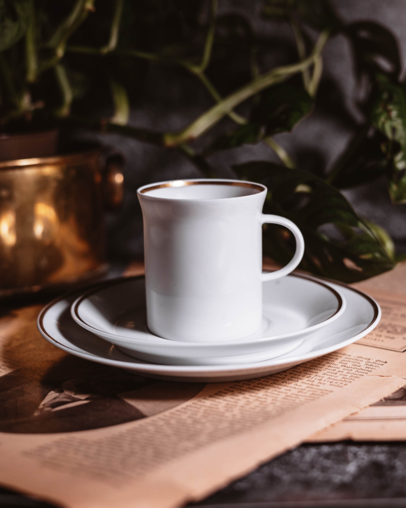 Trio śniadaniowe Rosenthal Tempelhoff lata 80te