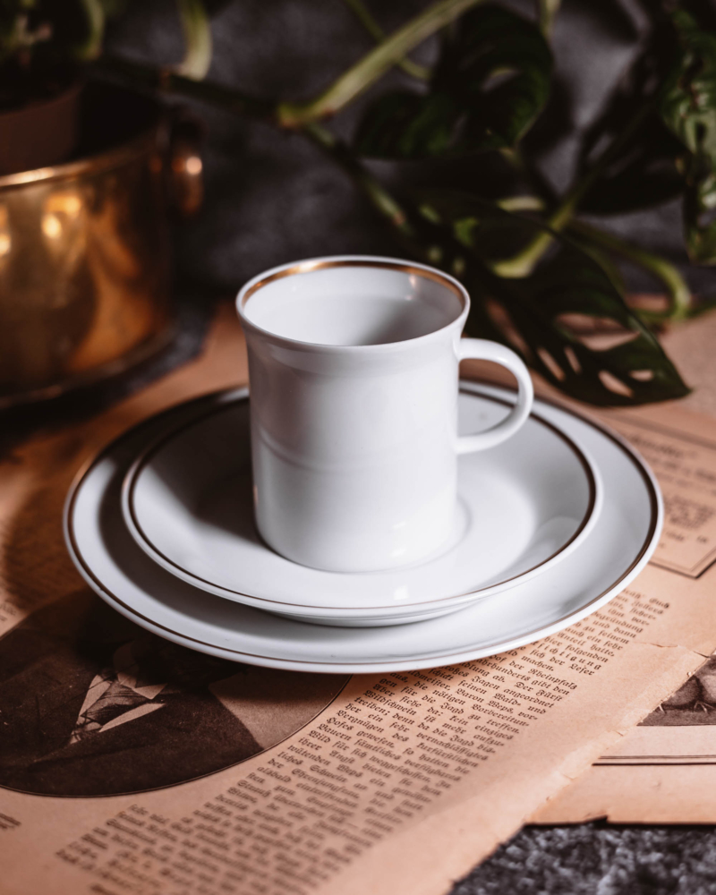 Trio śniadaniowe Rosenthal Tempelhoff lata 80te