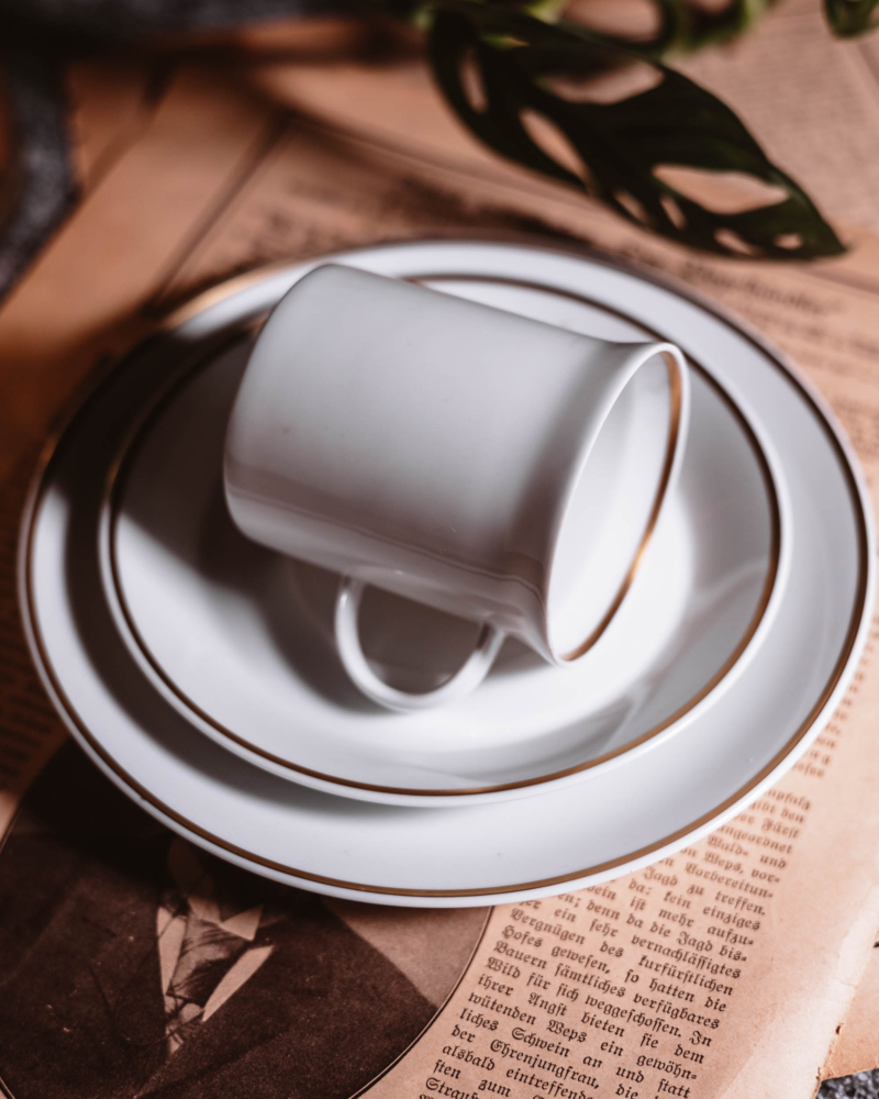 Trio śniadaniowe Rosenthal Tempelhoff lata 80te