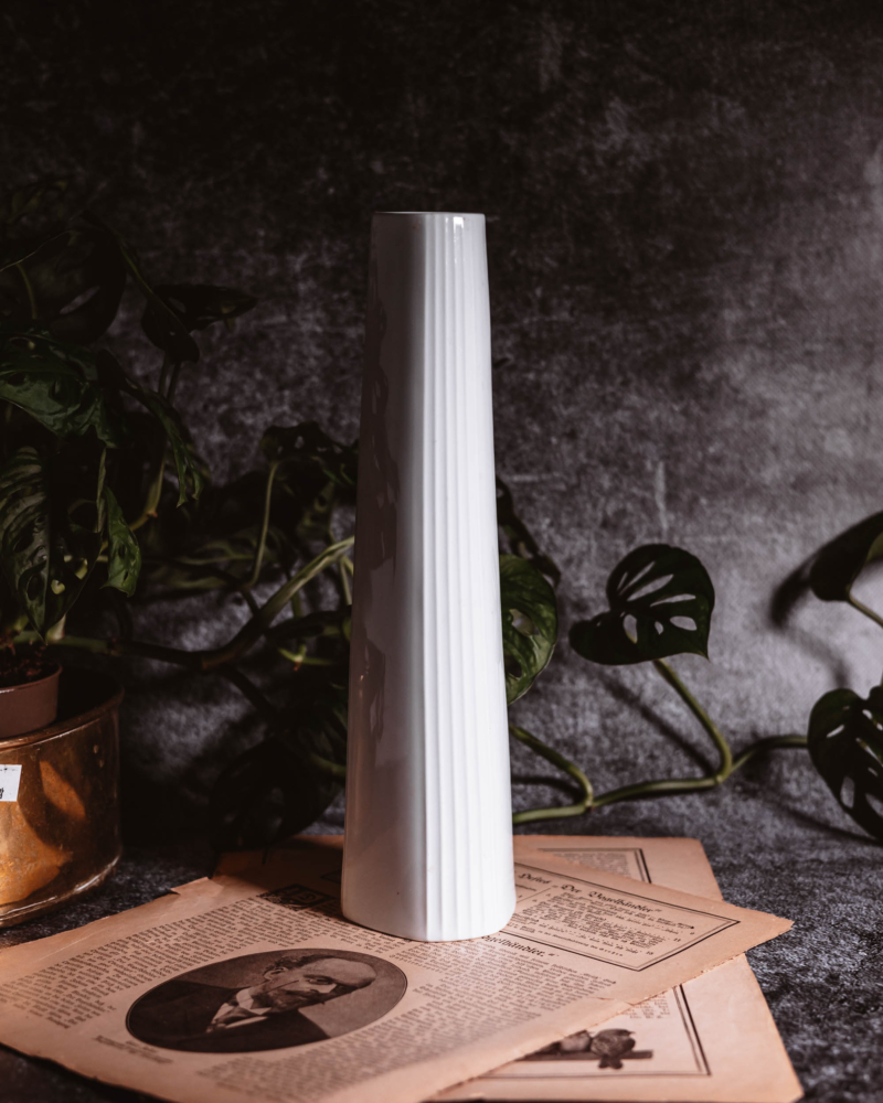 Porcelanowy wazon słupek Bavaria Jaeger lata 50te