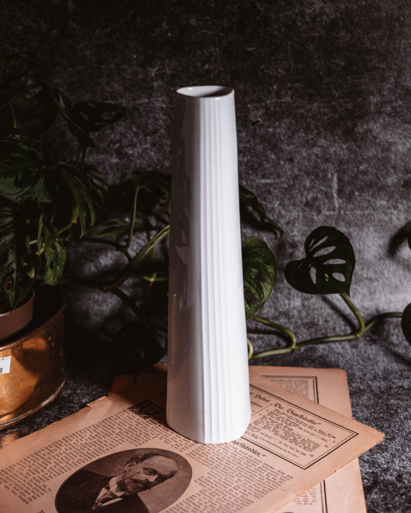 Porcelanowy wazon słupek Bavaria Jaeger lata 50te