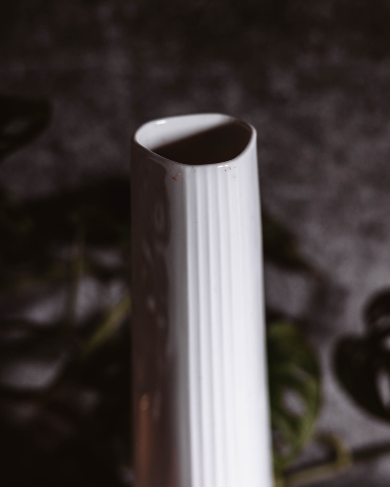 Porcelanowy wazon słupek Bavaria Jaeger lata 50te