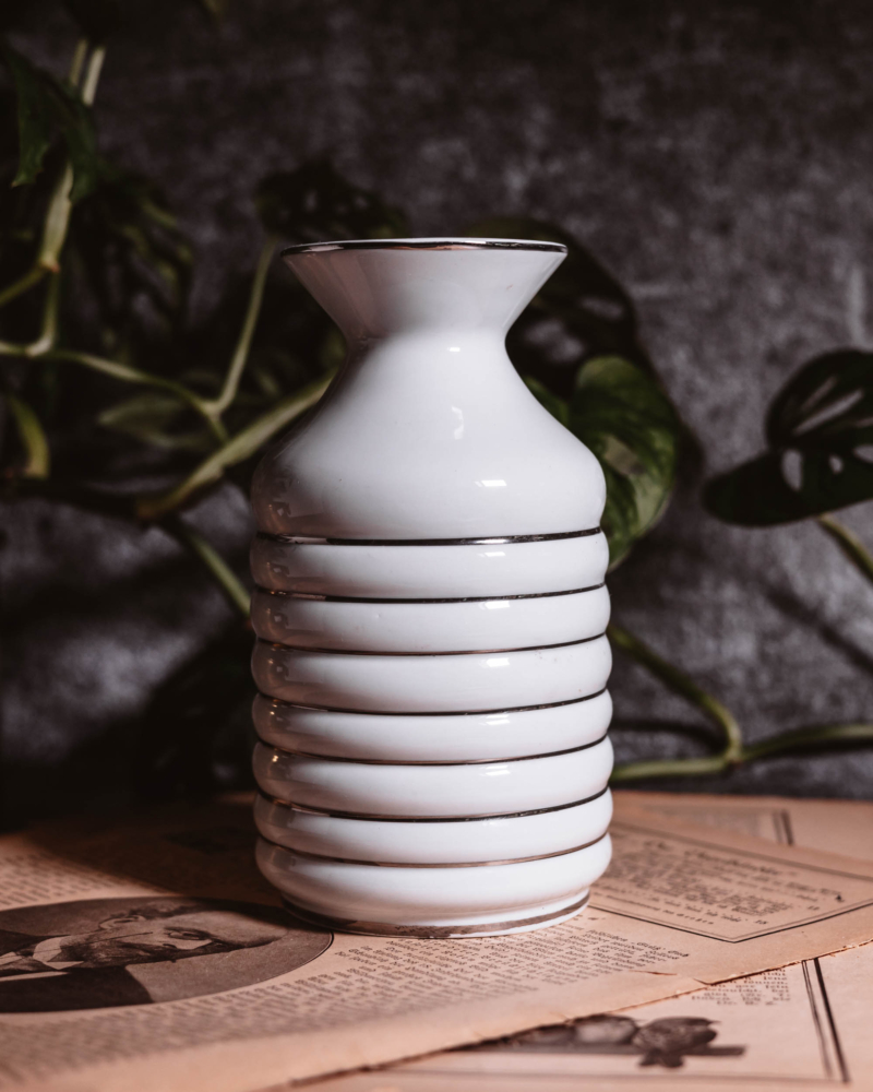 Porcelanowy wazon Lippelsdorf lata 60te