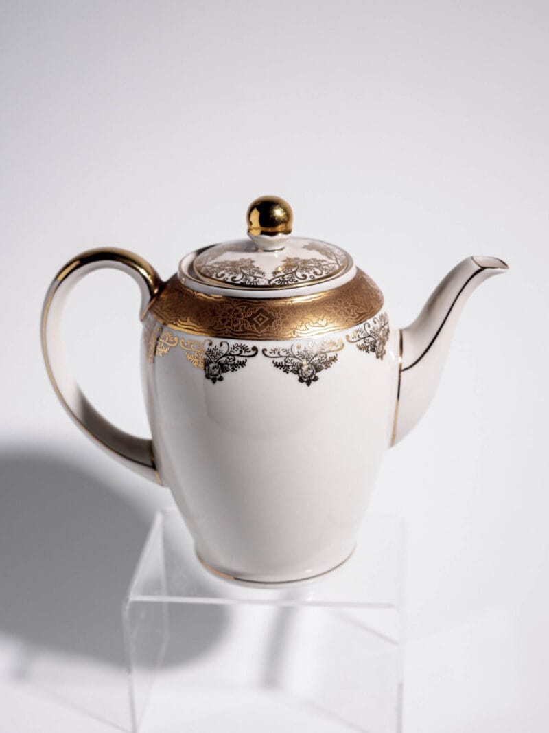 imbryk-bavaria-eschenbach-zloto-ornament-20260422-0563 Imbryk do espresso Bavaria Eschenbach lata 80te