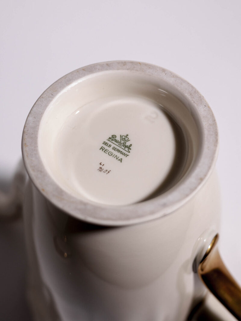 Imbryk kawowy Rosenthal Regina Ecru lata 40te