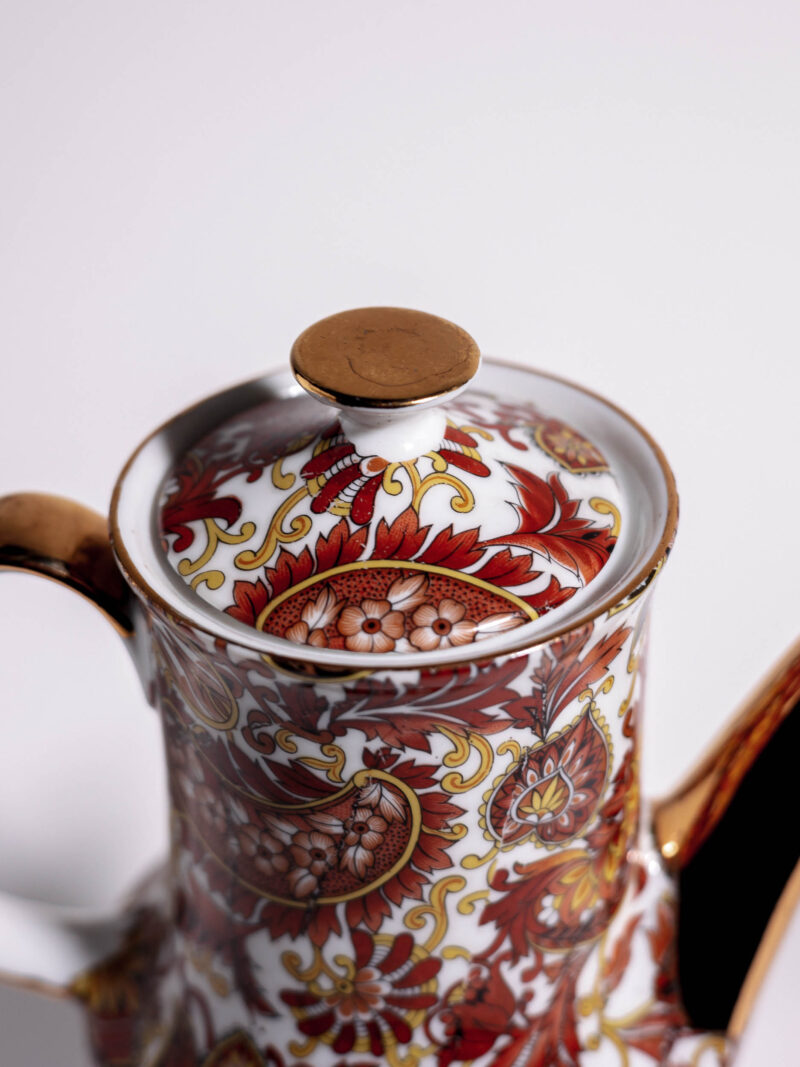 Imbryk kawowy Crown Devon Imari lata 30te